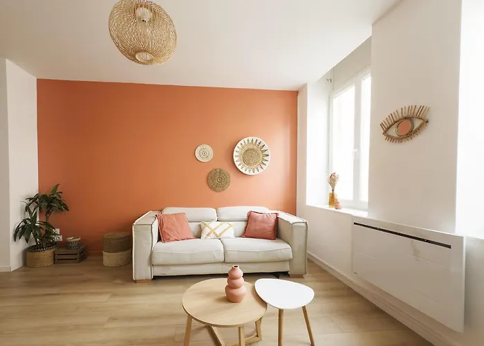 Апартаменты Le Terracotta - T2 A - Proche Centre, Wazemmes, St Michel Лилль