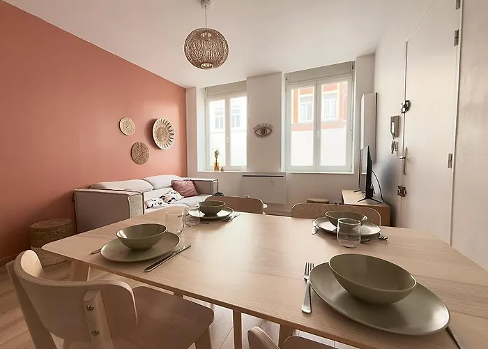 Le Terracotta - T2 A - Proche Centre, Wazemmes, St Michel Апартаменты Лилль